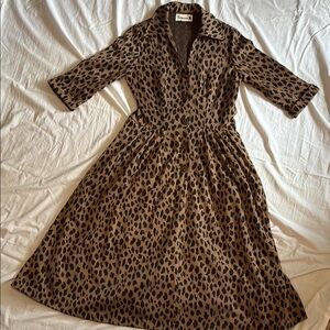 🐆Tatyana leopard dress🖤🤎